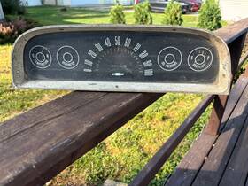 Chevrolet 10 20 C10 1960 1961 1962 1963 Chevy Truck Dash Instrument Cluster Gauges Pickup Original