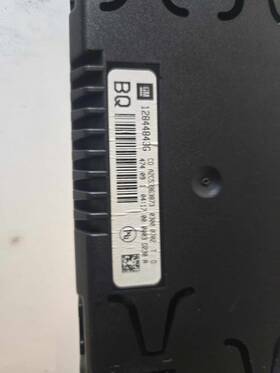 12844843 Chevrolet Used Infotainment Display Fits 2010 Equinox Dash Lower 7 Ls Grade A