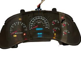 15241707 Chevrolet Speedometer Instrument Cluster 05 Trailblazer/ Ext Gauges 105 420 Mile Rebuilt
