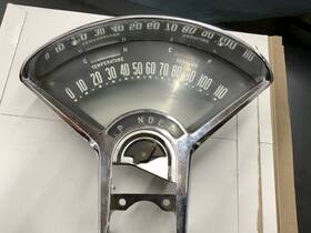 1583388-w Chevrolet 1955 1956 Chevy Belair Dash Gauge Cluster Automatic Oem