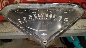 1583683 Chevrolet Vintage Original 1959 Chevy Truck Speedometer Gauge Cluster Fits Others Also