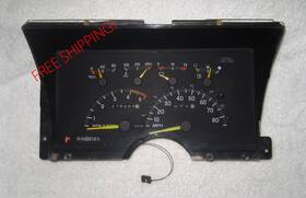 16140125 Chevrolet 92 6.5l Turbo Diesel C&k 2500-3500 Instrument Cluster 276.2k