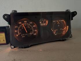 16194755 Chevrolet 93 95 Gmc Van Instrument Cluster Gauges Gauge Speedometer