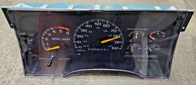16204915 Chevrolet 1995-1996 Silverado Gmc Sierra 7.4l Instrument Cluster 153k Miles