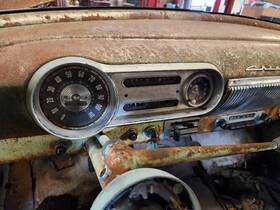 257.gm1s54 Chevrolet 1954 Speedometer Cluster 110 Mph 1129298