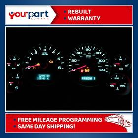 25799990 Chevrolet 07.5-13 Yukon Xl Sierra Silverado Instrument Cluster Speedometer H7tx
