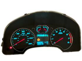 25840333 Chevrolet Speedometer Instrument Cluster 2008 And 09 Equinox 3.4l 195 914 Miles