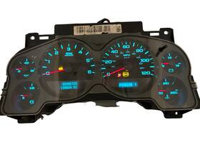25861652 Chevrolet Speedometer Instrument Cluster 07 - 2014 Silverado Sierra Gauges 198 004 Miles