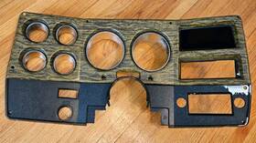 340030 Chevrolet Oem 1973 - 1974 Chevy Gmc Truck Woodgrain Dash Gauge Bezel C10 K5 K10 Squarebody