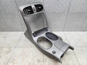 6311190 Chevrolet 2005-2007 C6 Corvette Silver Radio Surround Dash Console Trim Used Oem