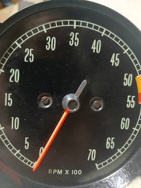 6412222 Chevrolet 1965 To 1967 Corvette Tachometer Nos