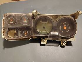 6497473-4 Chevrolet 1973-1977 C-10 Truck Instrument Cluster Gauges Fuel Gauge