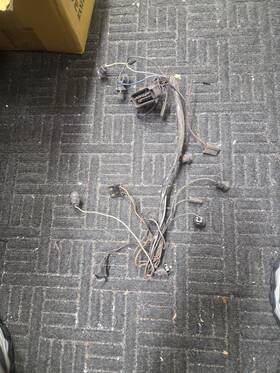 Xj1273 Chevrolet 1966 1967 Chevy Corvair Monza Instrumental Gauges Cluster Wire Harness Oem