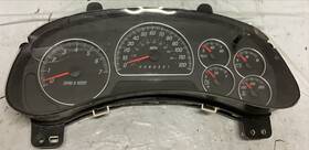 25937730 Chevy 06-09 Gmc Envoy Nstrument Cluster Speedometer Tach Odometer