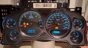 20774680 Chevy Gm 09-13 Silverado Sierra Speedometer Instrument Cluster 254756 Miles