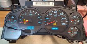 20953760 Chevy Gm 12-13 Silverado Sierra Speedometer Instrument Cluster 238431 Miles