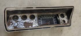 3592275 Chrysler 1970-1976 Mopar A Body Gauge Cluster Woodgrain Dash Bezel Instrument Panel Trim