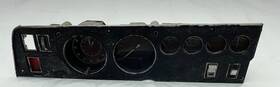 65400-3 Chrysler 1970 Mopar B Body Rallye Gauge Cluster Dash Instrument Panel Bezel Clock Oil Gas