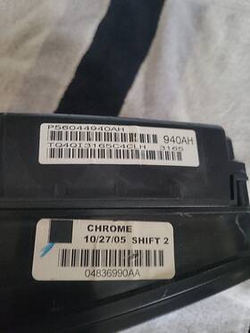 P56044936ah Chrysler 2006 2007 300 Oem Instrument Cluster Speedometer Gauge 56044939