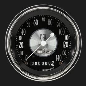 At55shc Classic Instruments All American Tradition 3 3/8 Inch Speedometer