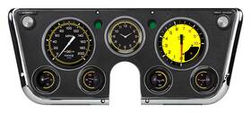 Ct67daxy Classic Instruments Autocross Yellow 1967-72 Chevy Truck