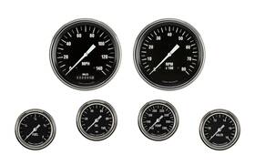 Hr351slf Classic Instruments Hot Rod Six Gauge Set 351