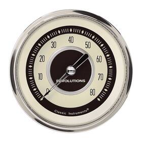 Nt80shc Classic Instruments Nostalgia Vt 3 3/8 Inch Tachometer