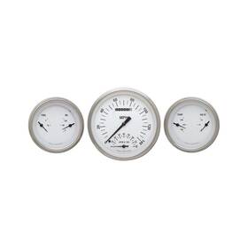 Wh61slf Classic Instruments White Hot Three Gauge Set