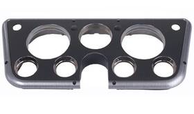 6772-b Clayton Machine Works Gauge Bezel Fits 67-72 C10 Pickup