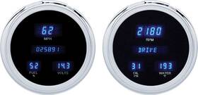 Dd1002b Dakota Digital 1947-53 Chevrolet / Gmc Pickup Dash Kit With Blue And Teal Lens