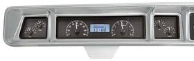 Dd2068w Dakota Digital 1966 Impala / Caprice Vhx Gauge System With Black Alloy Face And White