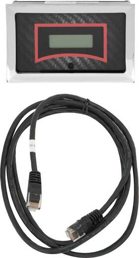 Dd57570 Dakota Digital 1957 Chevrolet Vlk Series Clock With Carbon Fiber Look Face And Red