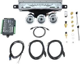 Dd803w Dakota Digital 1961-62 Impala / Full-size Vhx Gauge System With Silver Alloy Face And White