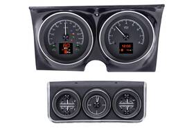 Hdx-67c-cac-k Dakota Digital 1967 Camaro With Console Gauges Hdx Instruments Black Alloy Hdx-67c-cac-k Dakota Digital 1967 Camaro With Console Gauges Hdx Instruments Black Alloy
