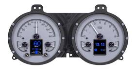 Hdx-67c-cam-s Dakota Digital Gauge Kit Analog/digital Hdx Series