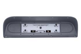 Hdx-67f-pu-s Dakota Digital 1967-72 Ford Pickup Hdx Instruments Silver Alloy #hdx-67f-pu-s