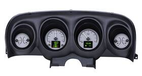 Hdx-69f-mus-s Dakota Digital 1969-1970 Ford Mustang Hdx Silver Analog Gauge Kit