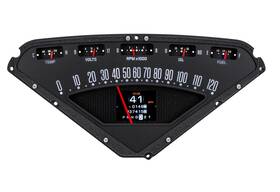 Rtx-55c-pu-x Dakota Digital Gauge Kit Direct Fit Rtx Analog Black Face