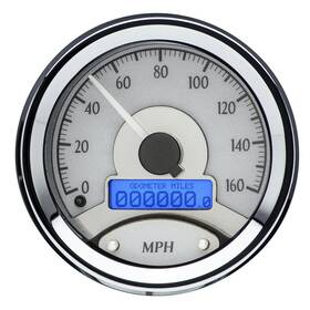 Vhx-1060-s-b Dakota Digital Universal 6 Gauge Round Vhx System