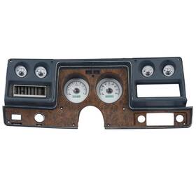 Dakota Digital Vhx-73c-cvl-s-w 73-77 Chevelle Vhx Gauges Slv/wht