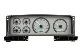 Vhx-87f-pu-s-w Dakota Digital 87-91 Ford Pickup/bronco Slvr White Display Gauge Kit Vhx-87f-pu