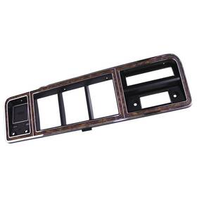 D8tz-10044d70-c Dennis Carpenter Inc Instrument Cluster Bezel Woodgrain Without Integral A/c 1973-79 Ford Truck