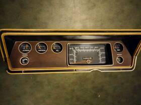 2771222 Dodge 1970-1976 Dart Plymouth Duster Valiant Scamp Instrument Cluster And Bezel
