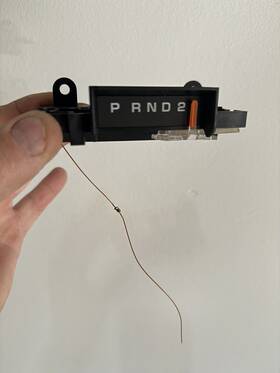 4217051 Dodge 66796 1989-1996 Dakota Speedometer Instrument Cluster Gearshift Indicator Oem
