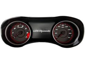 Char16160nl10 Dodge Us Speedo Charcoal Charger Gauge Face For Clusters 2015-2024 160 Mph