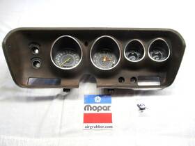 3592686 Dodge Plymouth 1971 1972 1973 1974 Charger Rallye Dash Gauge Complete Assembly For Bl4c 68