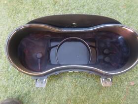 257-13557 Dodge Truck Speedometer Cluster Black Chrome Bezel Mph Fits 19-20 Durango Srt 6.4l