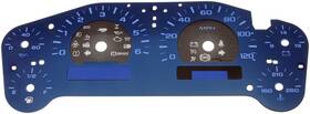 10-0109b Dorman/help Instrument Cluster Upgrade Kit - Aqua With Trans Temp