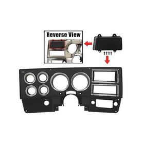 D1102 Dynacorn Gauge Panel Dash Bezel 1 Hole 84-87 Gm Truck