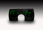 Eb-dp4003g Intellitronix Camaro Digital Gauge Instrument Dash Panel Green Leds